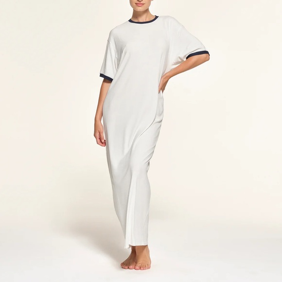 Skims soft lounge ringer tshirt dress - Picture 1 of 3
